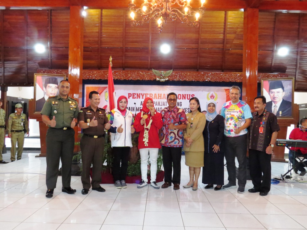 Dandim Purwodadi Turut Menyambut Atlet Kebanggaan Grobogan